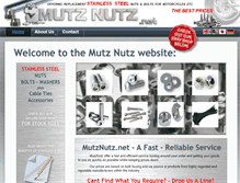 Tablet Screenshot of mutznutz.net